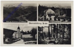 Gutenstein, Mariahilfberg, Multiansicht
