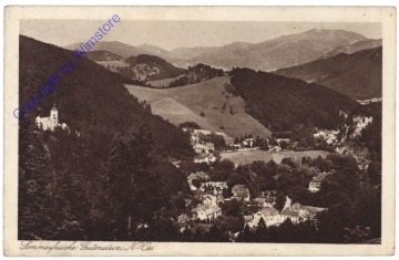 ak171007 Gutenstein, Ortsansicht