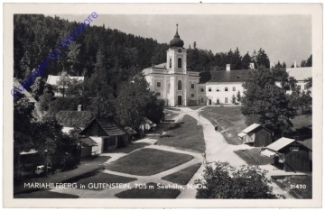 ak171008 Gutenstein, Mariahilfberg