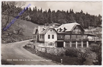 Hohe Wand, Alpengasthof Wieser