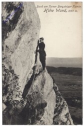 Hohe Wand, Band am Turner Bergsteiger-Kamin