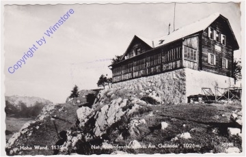 Hohe Wand, Naturfeundehaus "Am Gelände"
