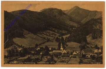 Hohenberg / Lilienfeld, Ortsansicht