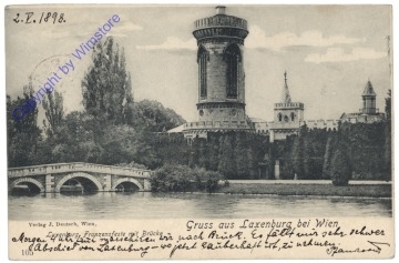 Laxenburg, Franzensfeste mit Brücke