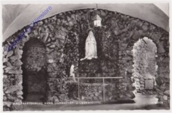 Maria Enzersdorf, Wallfahrtskirche, Lourdesgrotte