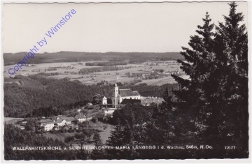 Maria Langegg, Wallfahrtskirche u. Servitenkloster