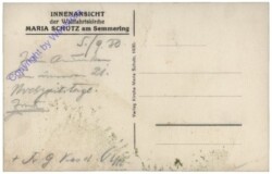 Maria Schutz am Semmering, Innenansicht der Wallfahrtskirche