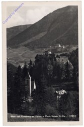 Maria Schutz am Semmering, Blick vom Kreuzberg auf Klamm u. Maria Schutz