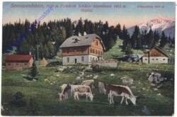 Maria Schutz am Semmering, Sonnwendstein, Friedrich Schüler Alpenhaus, Gipfel