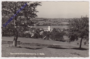 ak171323 Oberndorf an der Melk, Ortsansicht
