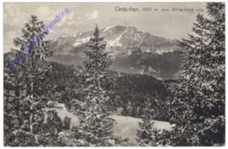 Ötscher, von Mitterbach aus