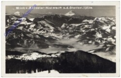 Ötscher, Blic v.d. Kloster-Hinteralm a.d. Ötscher