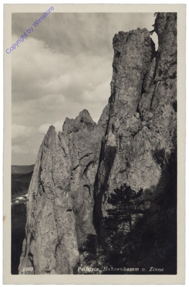 Peilstein, Hahnenkamm u. Zinne