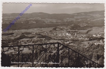 Pöllau bei Hartberg, Blick v. Pöllauberg