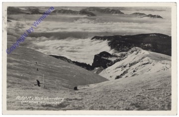 Puchberg, Abfahrt vom Hochschneeberg, Trenkwiesenschlucht