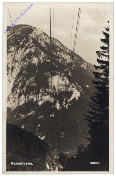 Rax, Raxseilbahn