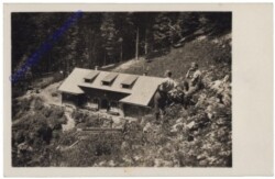 Rax, Am Beginn des Weges zur Weichtalklamm