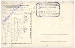 Rax, Am Beginn des Weges zur Weichtalklamm