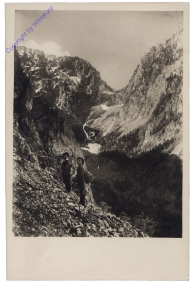 Rax, Am Einstieg in den Akademikersteig