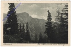 Rax, Die Kahlmäuer vom oberen Kaisersteig aus