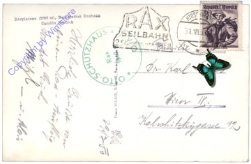 Rax, Bergstation Raxbahn