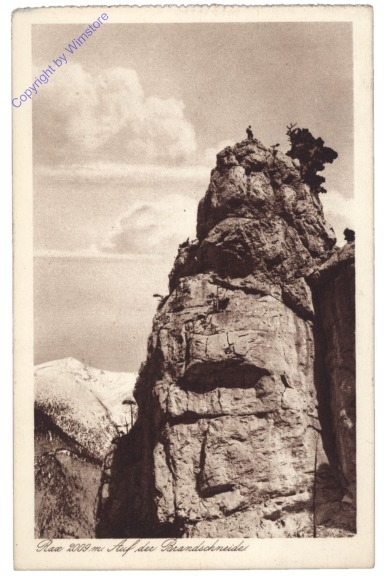 Rax, Auf der Brandschneide