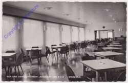 Rax, Kur- und Erholungsheim "Raxblick" der KFA, Speisesaal