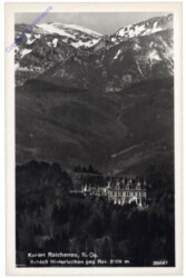 Reichenau, Schloß Hinterleithen geg. Rax