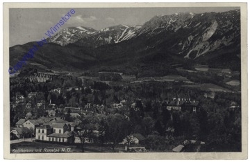 Reichenau, mit Raxalpe