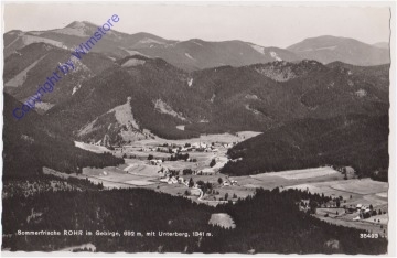 ak171563 Rohr im Gebirge, mit Unterberg