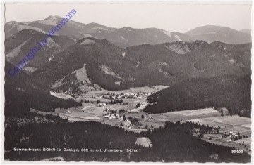 ak171564 Rohr im Gebirge, mit Unterberg