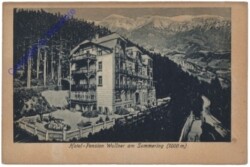 Semmering, Hotel-Pension Wallner