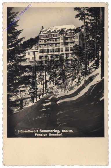 Semmering, Pension Sonnhof