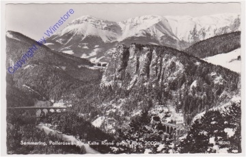 Semmering, Polleroswand und Kalte Rinne gegen Rax