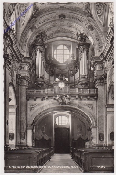 Sonntagberg, Orgel in der Wallfahrtskirche