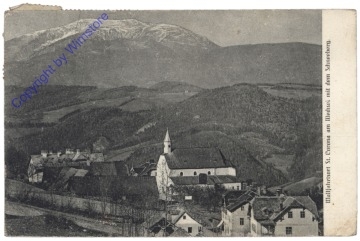 St. Corona, mit dem Schneeberg