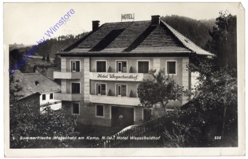 ak171750 Wegscheid am Kamp, Hotel Wegscheidhof
