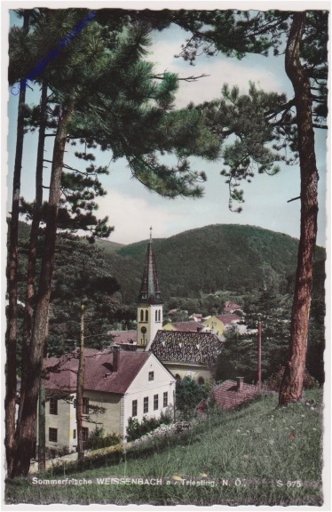 ak171754 Weissenbach a.d. Triesting, Ortsansicht