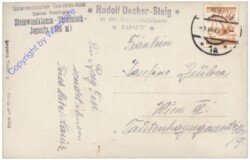 Weissenbach a.d. Triesting, Steinwandklamm, Rudolf Decker Steig