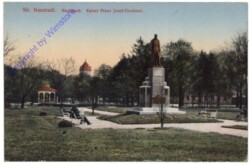 Wiener Neustadt, Stadtpark, Kaiser Franz Josef-Denkmal