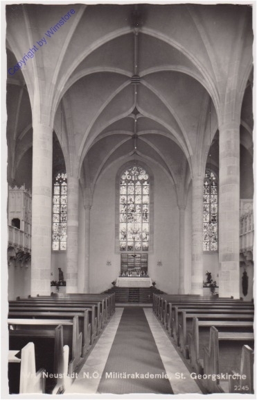 ak171766 Wiener Neustadt, Militärakademie St. Georgskirche