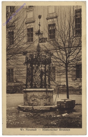 ak171773 Wiener Neustadt, Historischer Brunnen