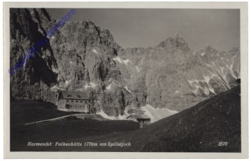 Hinterriss, Falkenhütte am Spilistjoch