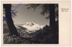 Hintertux, Am Weg zum Tuxer-Joch