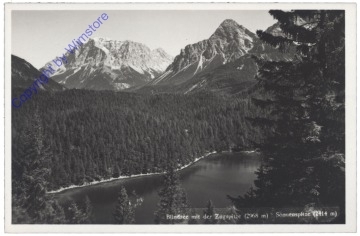 Imst, Blindsee mit der Zugspitze