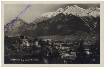 Innsbruck, Berg Isel mit Nordkette