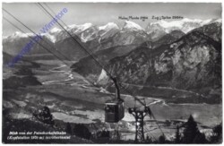Innsbruck, Blick von der Patscherkofelbahn ins Oberinntal