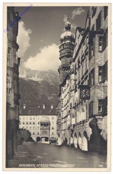 Innsbruck, Herzog Friedrich-Strasse