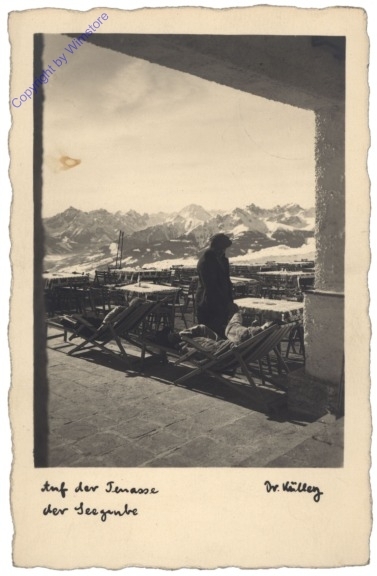 Innsbruck, Auf der Terrasse der Seegrube