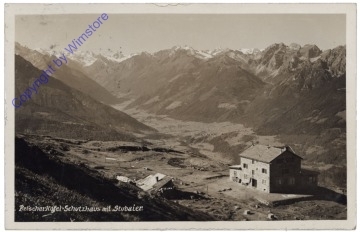 Innsbruck, Patscherkofel-Schutzhaus mit Stubaier